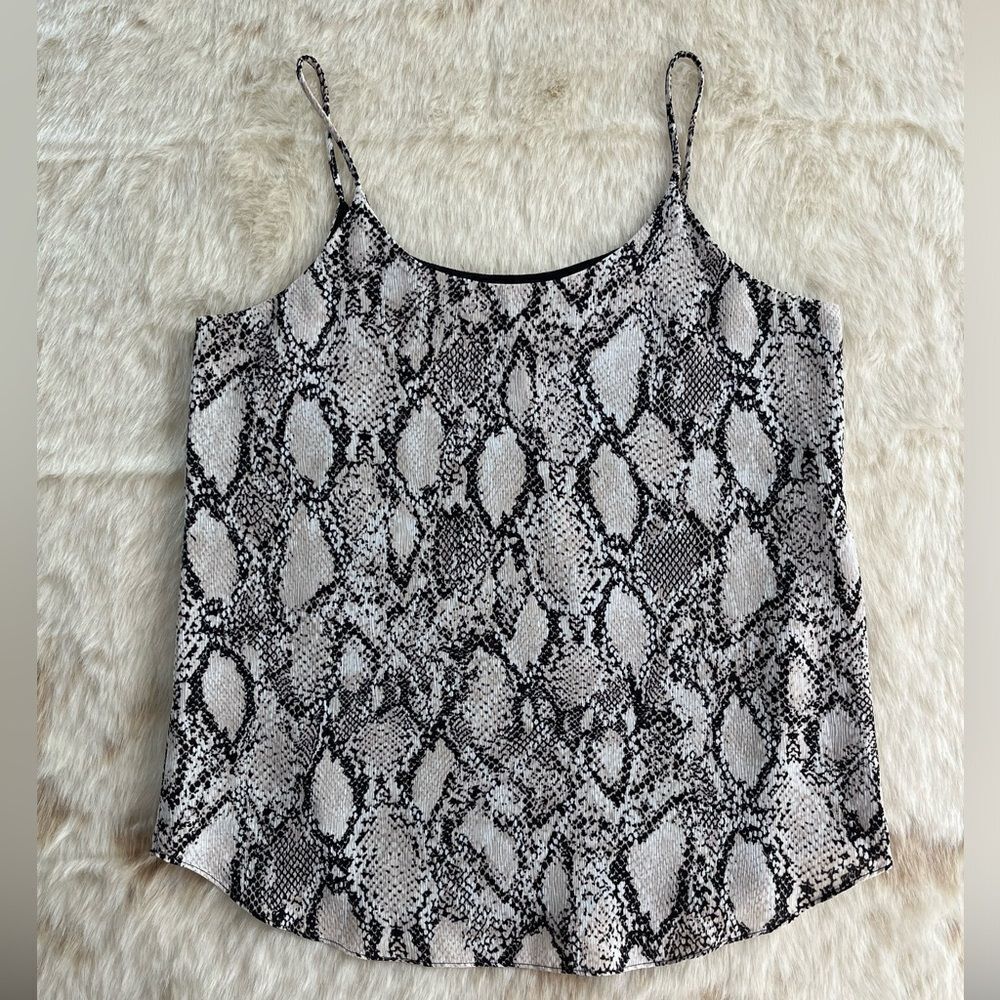 Bar‎ III Snakeskin Print Tank Top